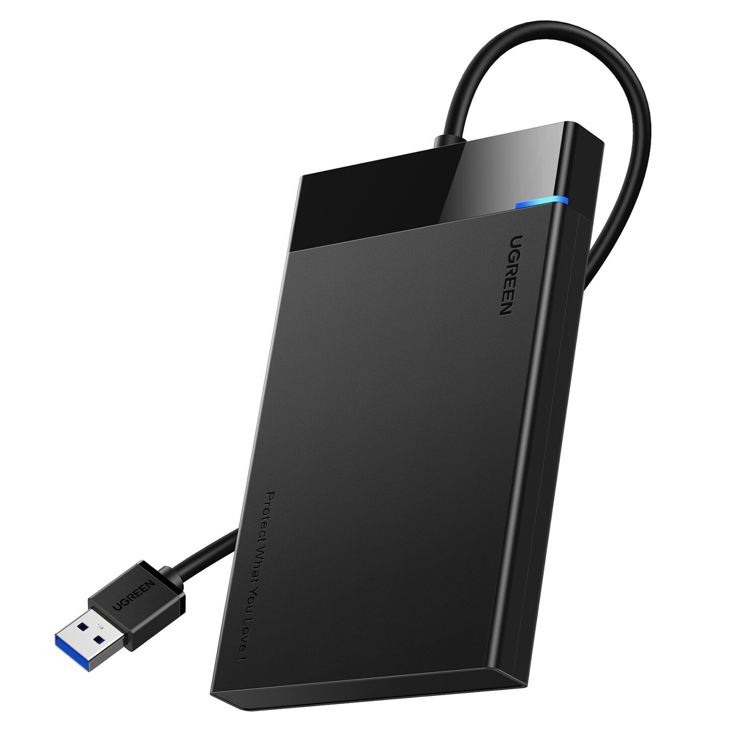 us280-50568-wr-03.jpg UGREEN USB 3.0 to 2.5” SATA Hard Drive Enclosure (Non-Detachable Cable) - Image 1